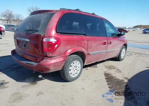 2006 Chrysler Town & Country from USA, damaged, VIN 1A4GP45R26B572543